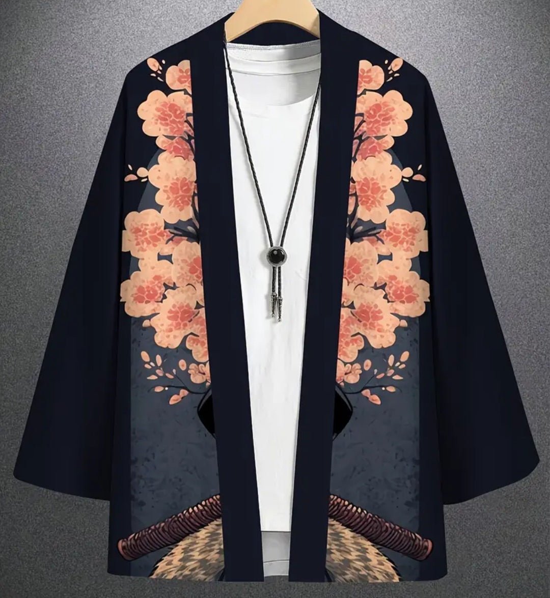 Happi Coat - Cool Cat Samurai– Pac West Kimono