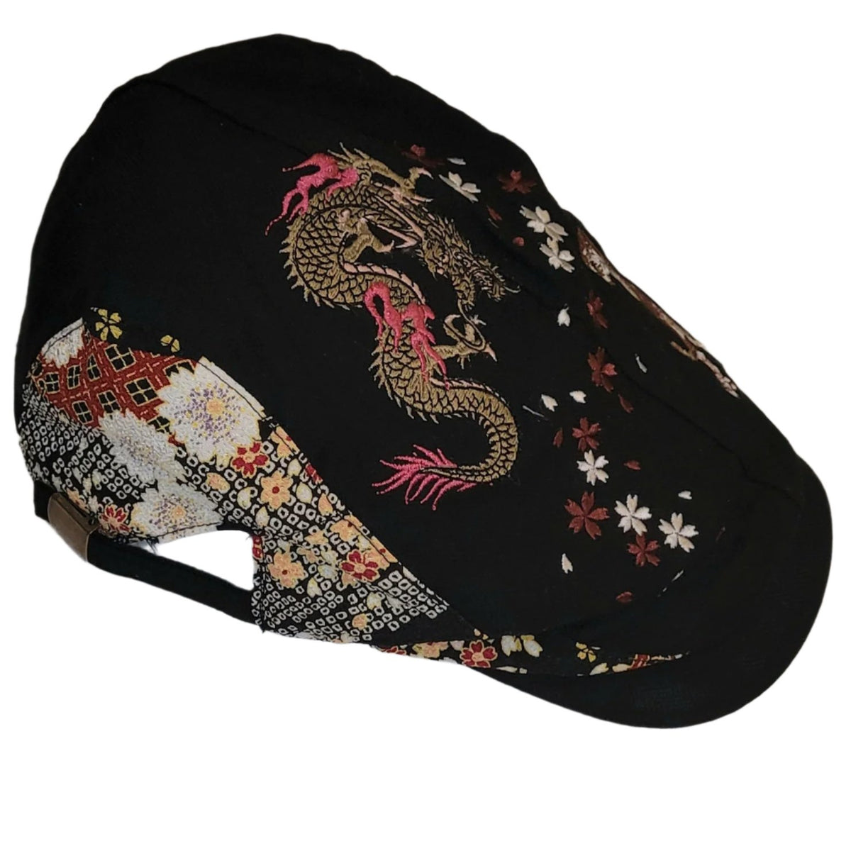 Hotsell Japanese Harajuku Embroidery Black Dragon God Trucker Cap - Embroidery Dragon Cap for Him - Harajuku Baseball Cap - Japanese Dragon