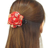 Foral Rose Claw Hair Clip - Pac West Kimono