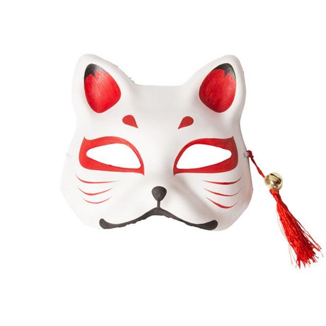 Japanese Traditional Crafts Mask Kitsune Fox Handcrafts Japan