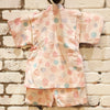 Jinbei Girls - Pale Pink with circles