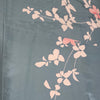 Vintage Traditional komon Kimono - Blue with floral design