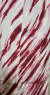 Women's Yukata - dark red lines and swirls