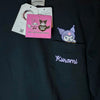 Cute Kuromi 3/4 sleeve shirt