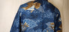 Mens Vintage Silk Kimono - Hawk