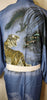 Mens Vintage Silk Kimono - Dragon and Tiger