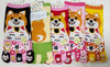 5 Toe Socks - Shiba inu and cats - Pac West Kimono
