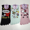 5 Toe Socks - Snoopy - Pac West Kimono