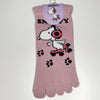 5 Toe Socks - Snoopy - Pac West Kimono