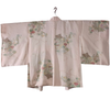 Vintage Traditional Haori Coat -  Pink carriage and flowers embroidery - Pac West Kimono