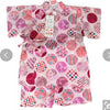 Jinbei Girls - Pink with circular patterns - Pac West Kimono