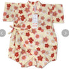 Jinbei Girls - Pink Cherry Blossoms 70cm Rompers - Pac West Kimono