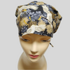 Scrub style headband - black with cranes print - Pac West Kimono