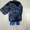 Boy's Hanten coat - Denim print - Pac West Kimono