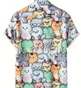 Cute animal shirt - design 1 - Pac West Kimono