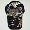 Embroidered Baseball Hat - Dragon and Tiger - Pac West Kimono