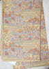 Fukuro Obi - Gold flower garden - Pac West Kimono