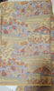 Fukuro Obi - Gold flower garden - Pac West Kimono