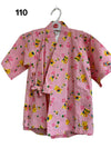 Girls 2pc Jinbei - Bears print. Pink - Pac West Kimono