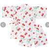 Girls 2pc Jinbei - Strawberries pattern - Pac West Kimono