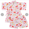 Girls jinbei - Gold fish and Sakura - Pac West Kimono