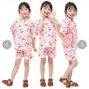 Girls jinbei - Gold fish and Sakura - Pac West Kimono