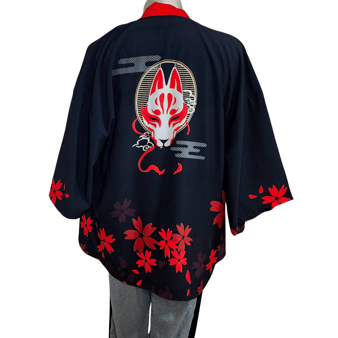 Happi Coat - Kitsune fox | Pac West Kimono Happi Coat - Kitsune fox | Pac West Kimono
