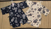 Jinbei Boys - Circles and traditional Japanese patterns - Pac West Kimono