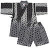 Jinbei Boys - Geometric Black or Blue - Pac West Kimono