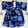 Jinbei Boys - Mt Fuji & Japanese patterns Navy - Pac West Kimono