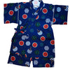 Jinbei Boys - Watermelon and fans. Navy/White - Pac West Kimono