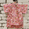 Jinbei Girls - Pink Cherry Blossoms - Pac West Kimono