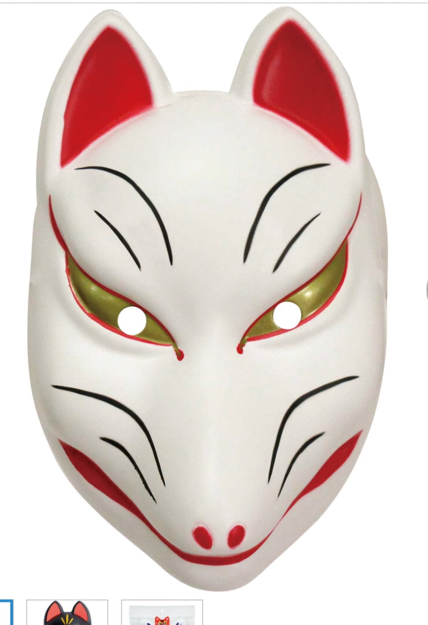 Kitnetsu Mask Kitsune Mask– Pac West Kimono