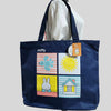 Large Miffy Bag - Navy - Pac West Kimono