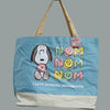 Large Snoopy Bag - Blue - Pac West Kimono