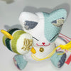 Lucky Cat Keychain Charm - Pac West Kimono