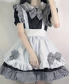 Maid costume - Short sleeve grey - Pac West Kimono