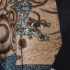 Mens Vintage Silk Kimono - Dragons - Pac West Kimono