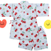 Girls 2pc Jinbei - Ichigo strawberries