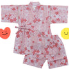 Girls 2pc Jinbei - Sakura cherry blossoms