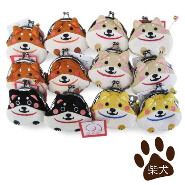 柴様グッズ Shiba Inu Gamaguchi Coin Purse | Pac West Kimono