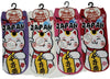 Socks - Maneki neko holding a gold coin - Pac West Kimono