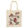 Tote bag - Map of Japan and koi fish - Pac West Kimono