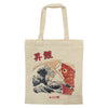 Tote bag - Waves and koi fish - Pac West Kimono