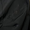 Vintage Traditional Haori Coat - black with Tsuzumi Taiko - Pac West Kimono