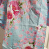 Yukata Girls light blue cherry blossoms - Pac West Kimono