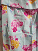 Yukata Girls - Light blue with hearts and pink & orange flowers - Pac West Kimono