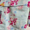 Yukata Girls - light blue with Temari and cherry blossoms - Pac West Kimono