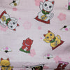 Yukata Girls - Pink Maneki neko - Pac West Kimono