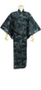 Yukata Unisex Cotton - Black Koi fish - Pac West Kimono